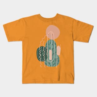 Abstract boho style composition Kids T-Shirt